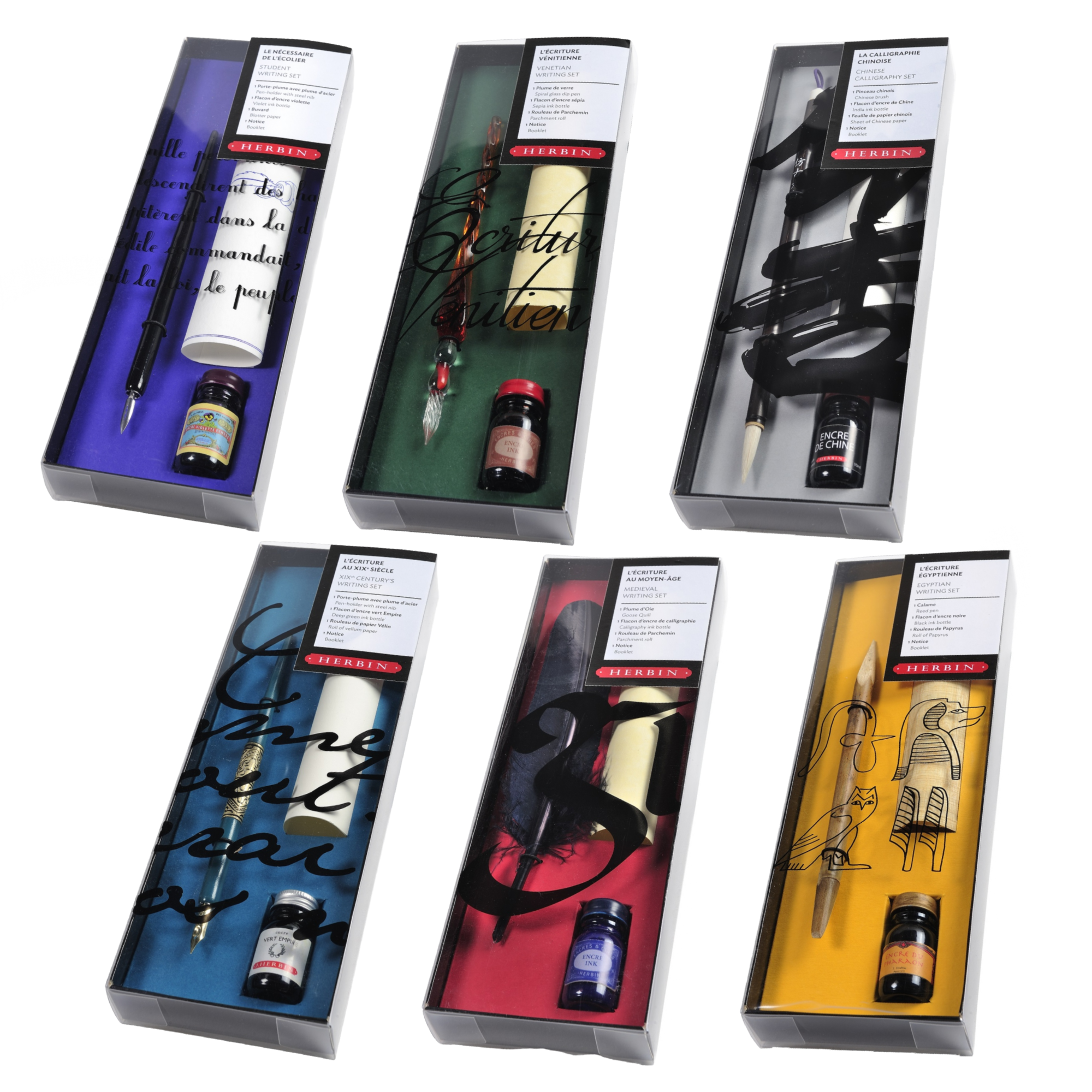 Exaclair - Herbin "History of Writing" Pen & Ink Gift Sets - Image 2