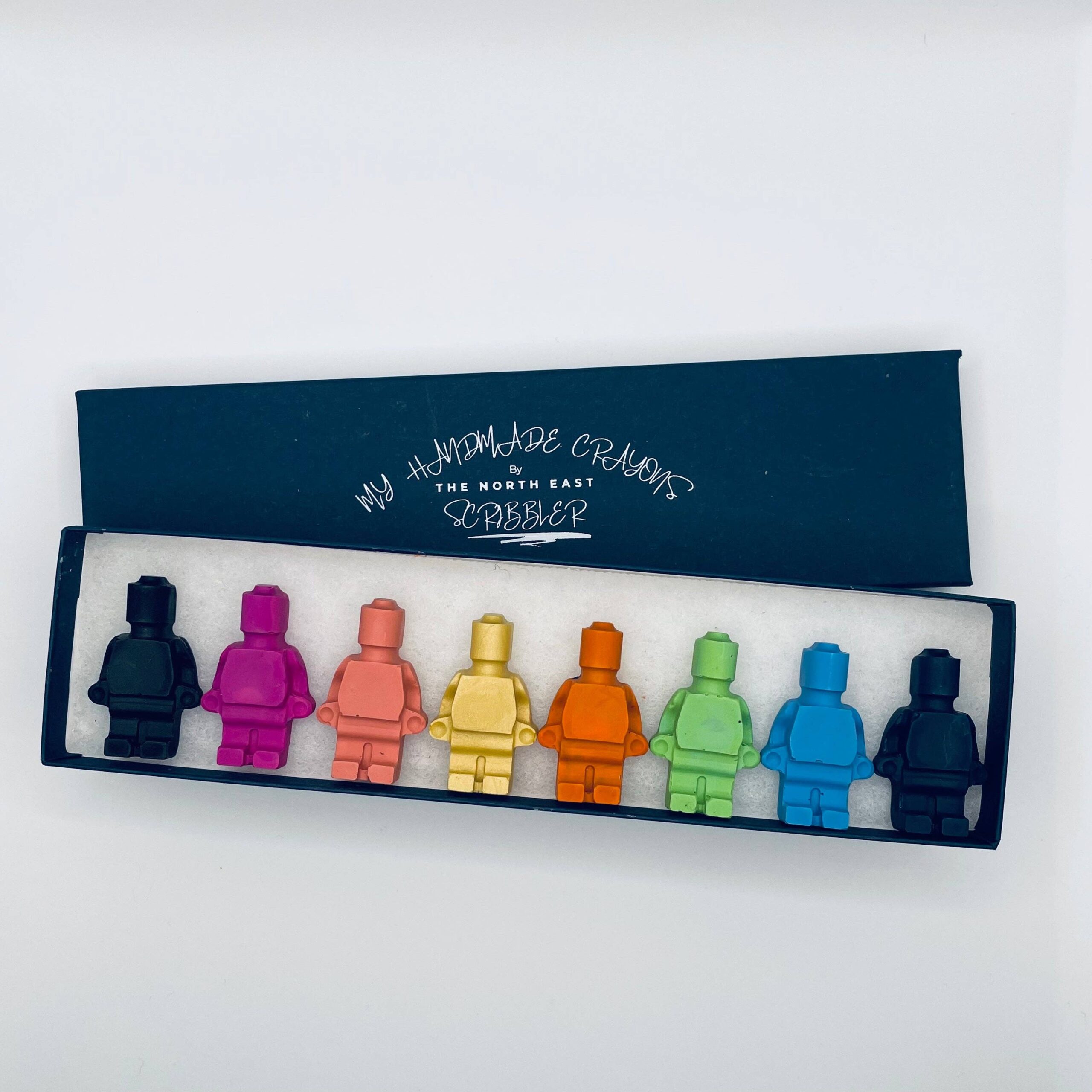 The North East scribbler - Lego People Crayons 👩🏼‍🤝‍👨🏽