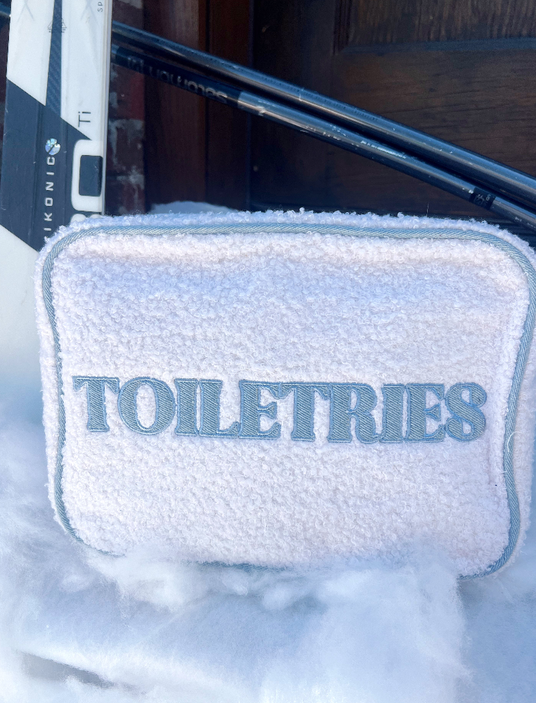 Toiletries - Sherpa + Denim XL