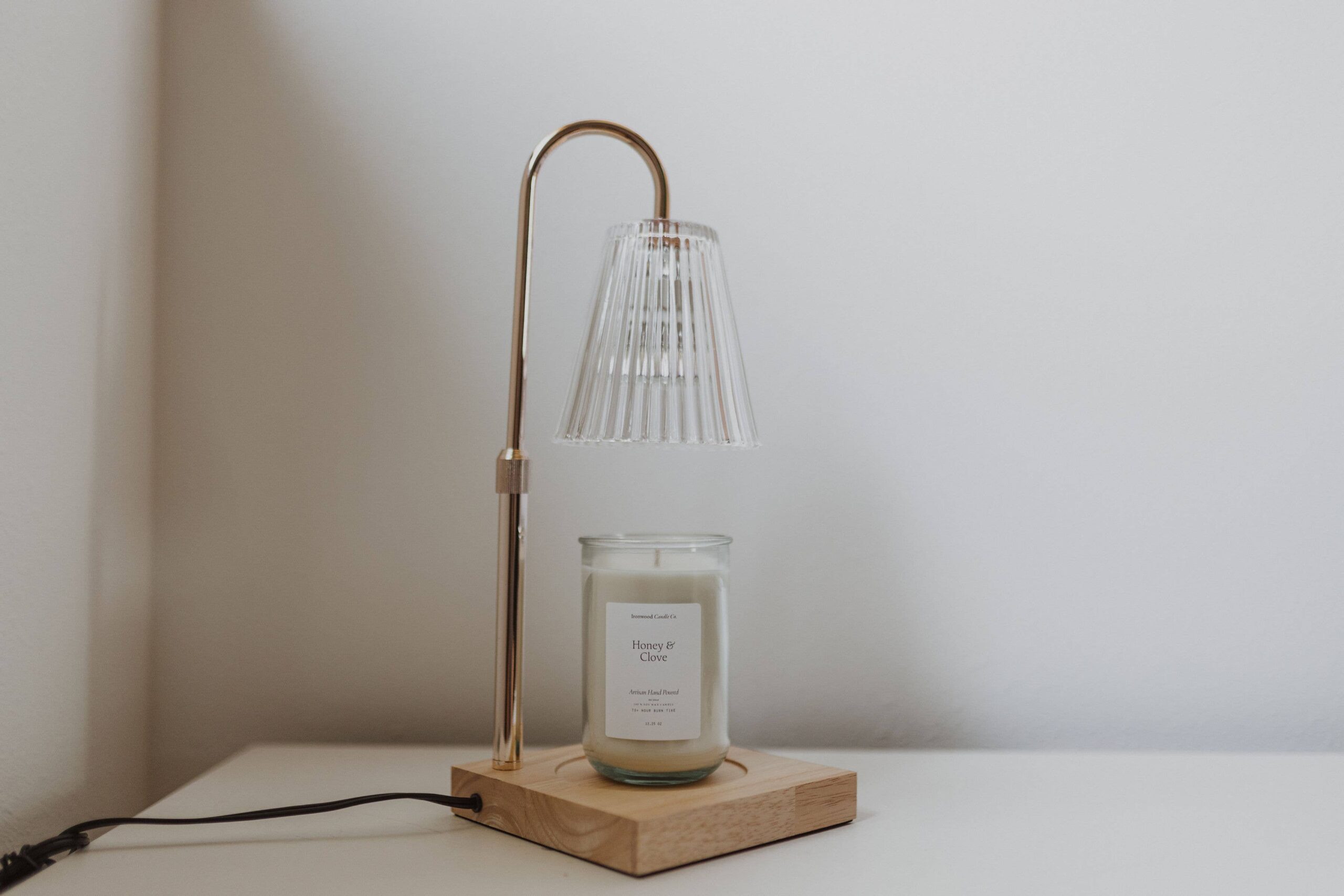 LAMP CANDLE WARMER - Dimmable, Timer, Adjustable