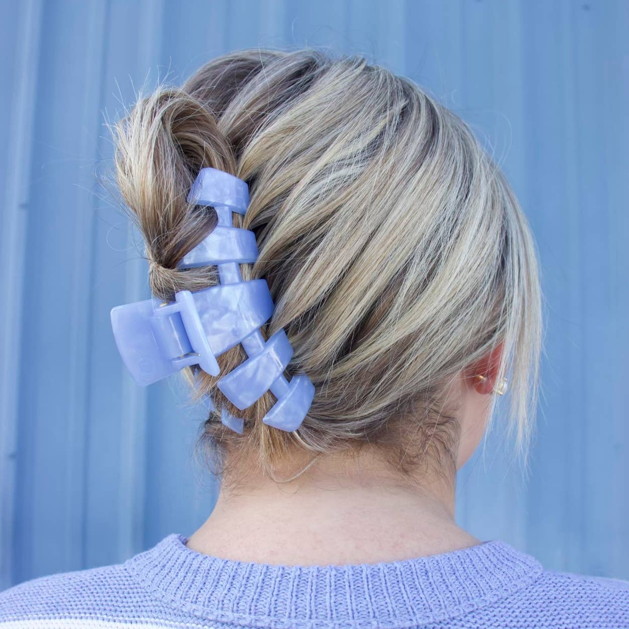 Classic Hair Clip | Large | Blue Lagoon