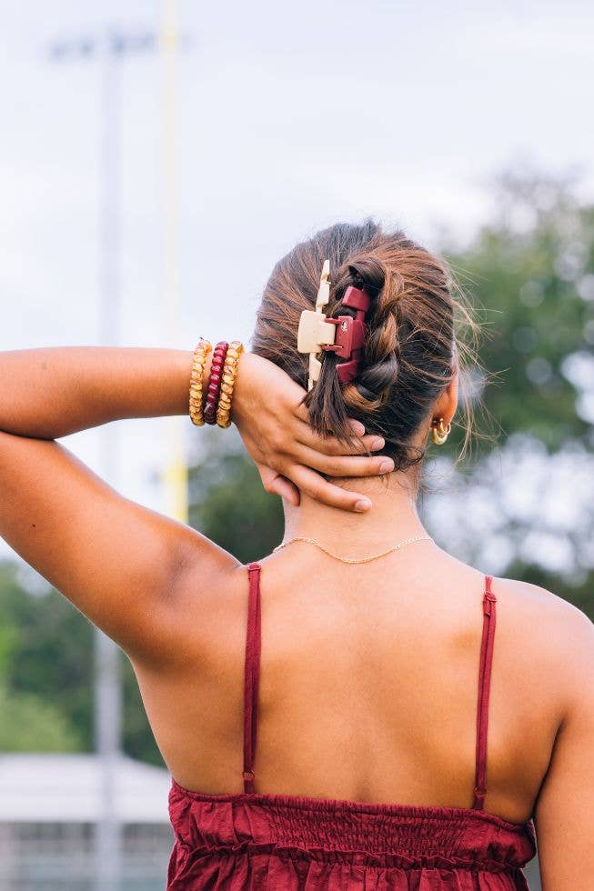 Classic College Hair Clip | Large | Florida State Univ.