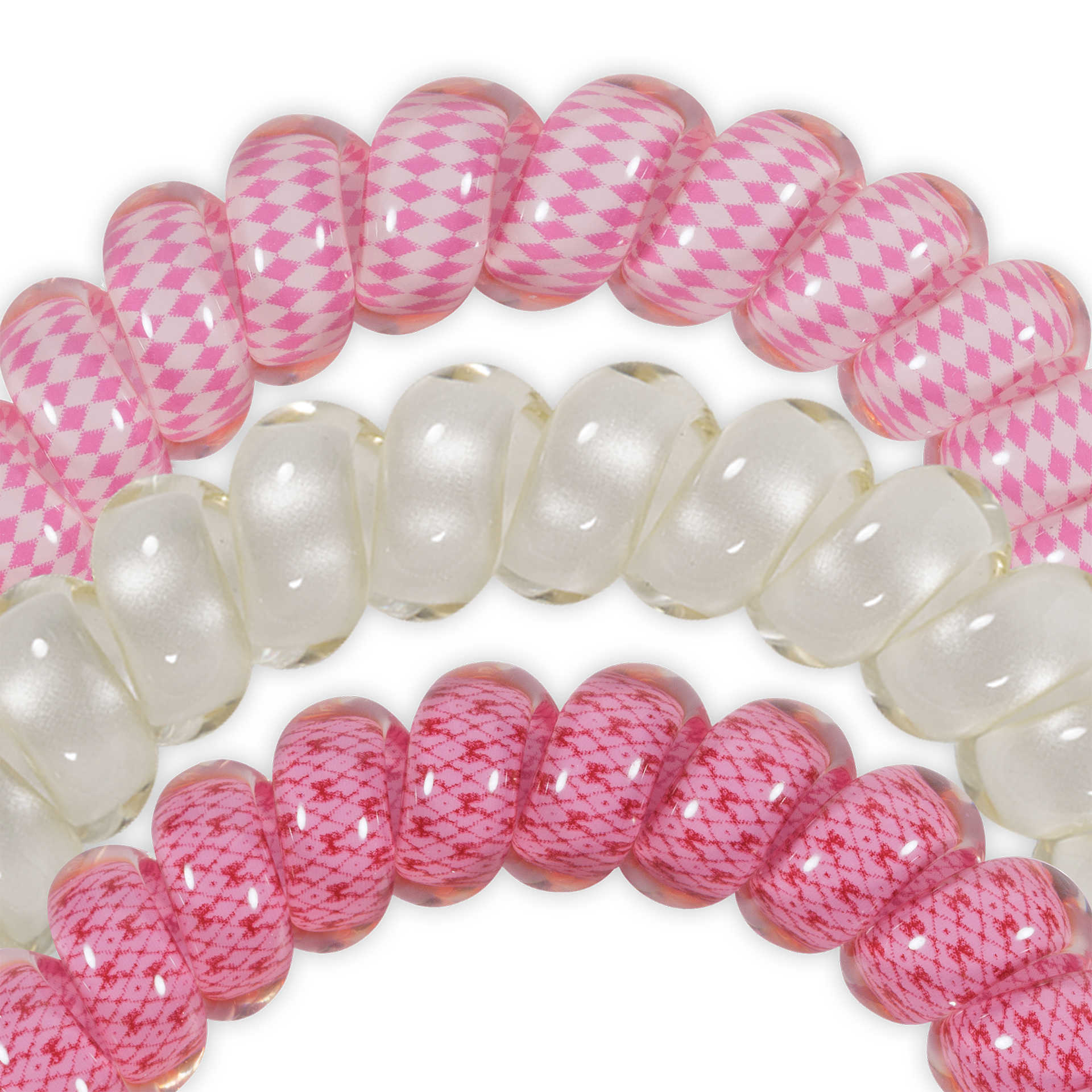 Spiral Hair Coils | Large | Cherry Bomb