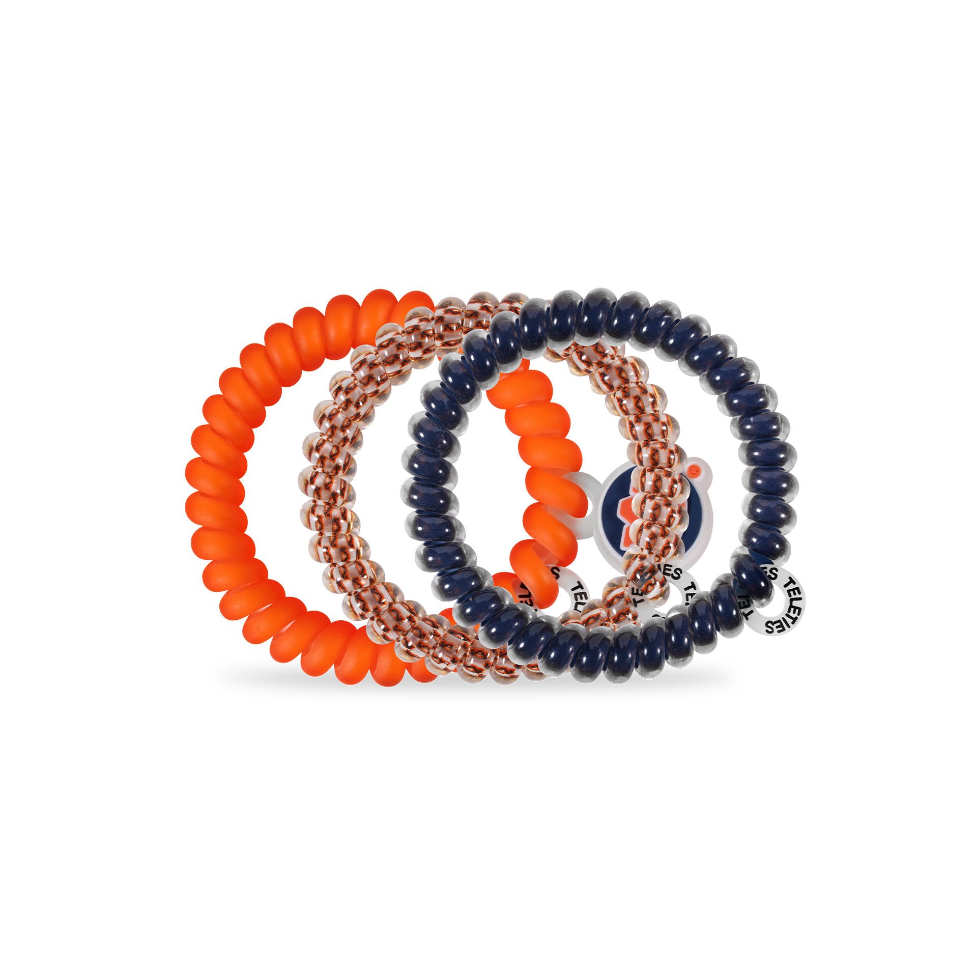 Spiral Hair Coils | Small | War Eagle! Hair Ties