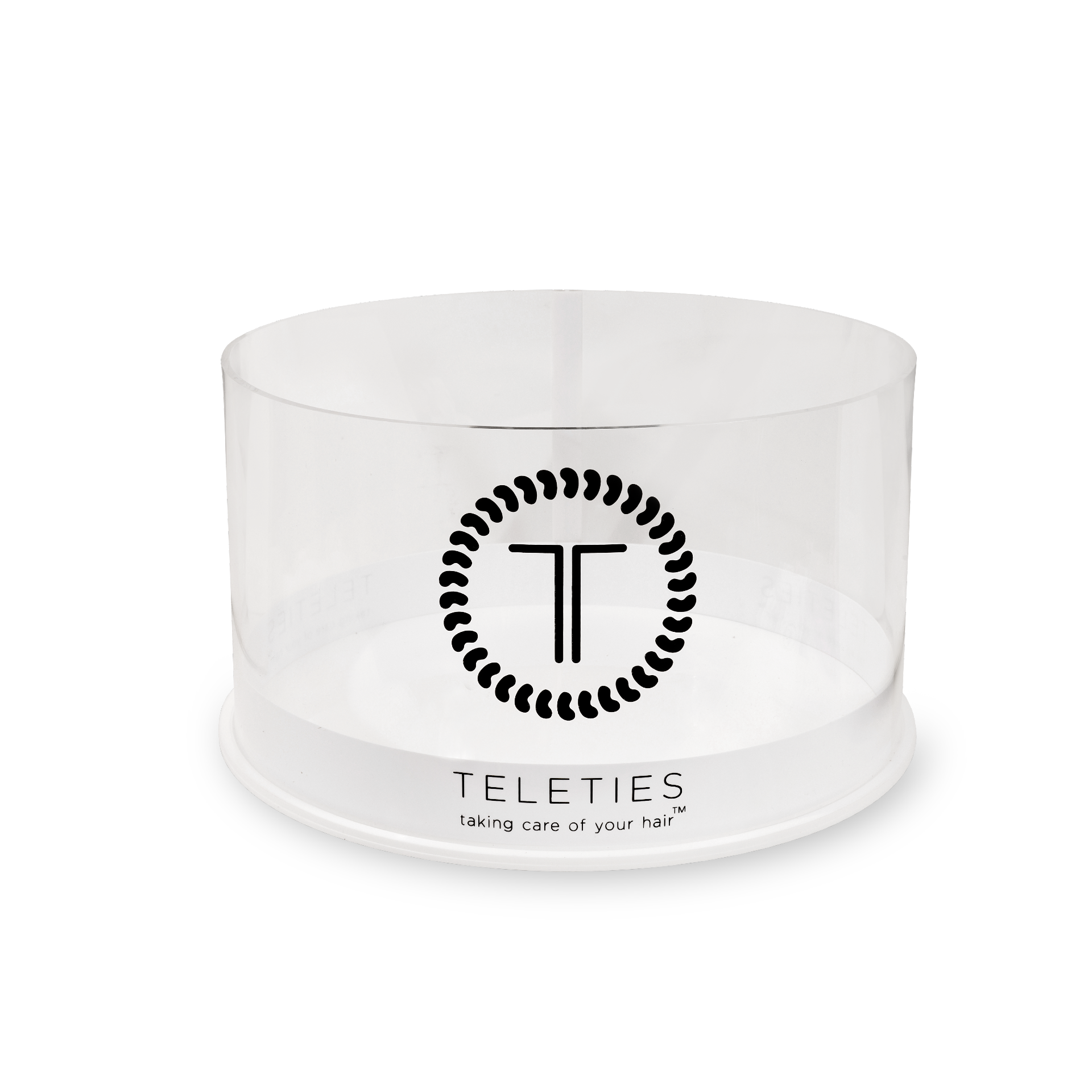 Spiral Hair Coil/Hair Tie Empty Acrylic Starter Bowl