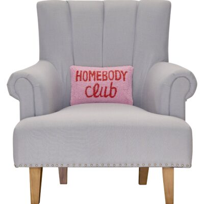 Homebody Club Hook Pillow
