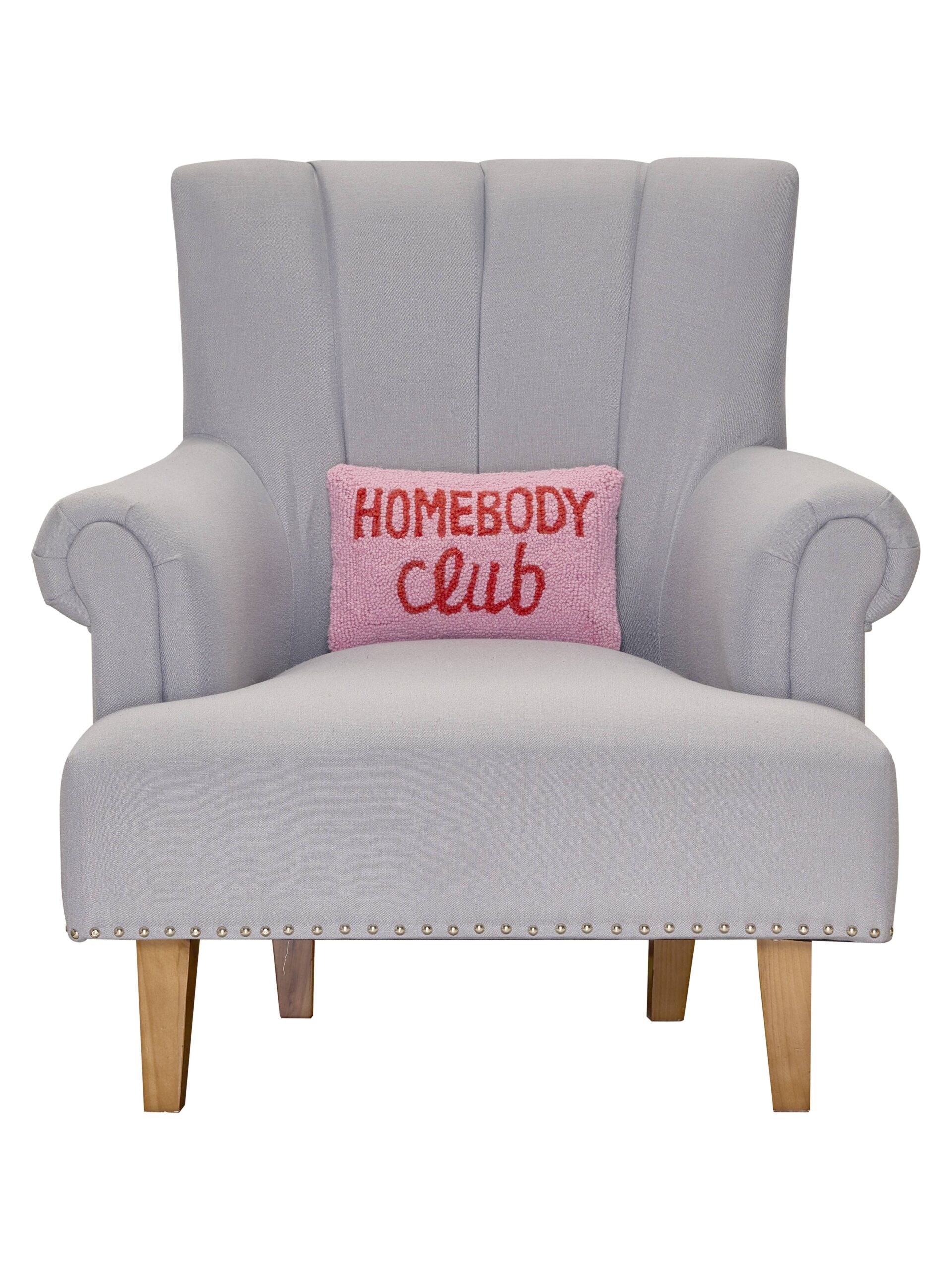 Homebody Club Hook Pillow